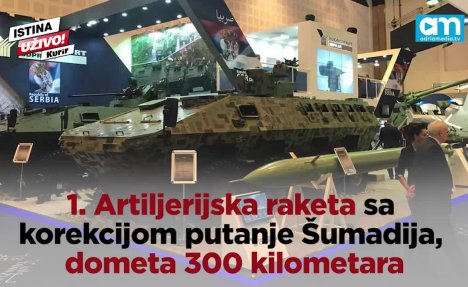 Kurir TV: Srpsko oružje na sajmu u Abu Dabiju!