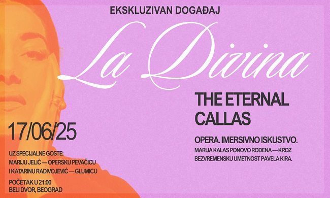 LA DIVINA “VEČNA KALAS“: Na Belom dvoru 17. juna