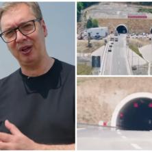 LAKO JE UNIŠTITI ZEMLJU, ALI JE TEŠKO OBNAVLJATI I GRADITI! Vučić obišao završne radove na tunelu Laz i Munjino brdo: Za 7 dana otvaram ovaj divni put!