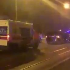 LANČANI SUDAR U BEOGRADU: Povređena TRUDNICA, hitno prevezena u bolnicu!