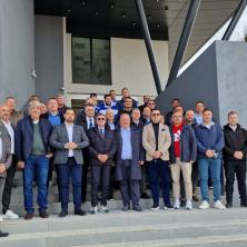LESKOVAČKA LEPOTICA: Delegacija FSS obišla stadion Dubočica