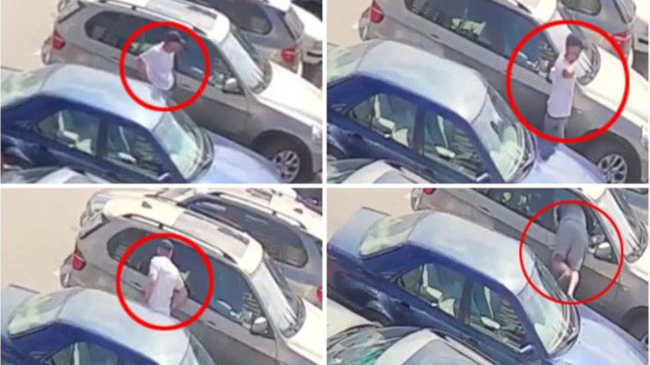 LOPOVI NE PREZAJU NI OD ČEGA! Evo kako se krade iz automobila na parkingu u Prizrenu i to USRED BELA DANA (VIDEO)