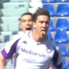 LUD MEČ: Vlahović pogađao i oborio rekord, Fiorentina tri puta gubila prednost, na kraju Mihajlović srećniji (VIDEO)