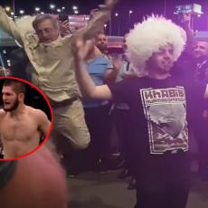 LUDNICA: Dagestanci u transu zbog Habibove pobede! Haos na ulicama, morala da reaguje POLICIJA (VIDEO)
