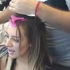 LUNIN FRIZER UŠAO U ZADRUGU: Blogerka odma rešila da promeni frizuru, OVAKO izgleda! PEVA OD SREĆE! (VIDEO)