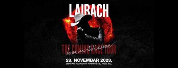 Култни словеначки састав „Laibach“  28. новембра у Српском народном позоришту