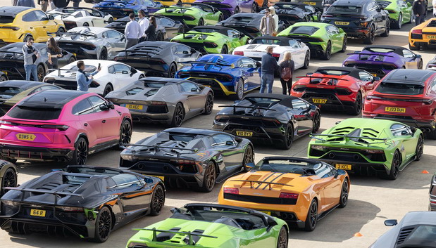 Lamborghini Day proslava na stazi Silverstone