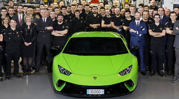 Lamborghini napravio 10.000-ti Huracan