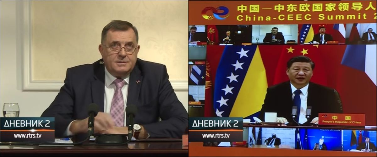 Lekcija iz diplomatije: Kineski predsjednik imao zastavu BiH, za razliku od Milorada Dodika