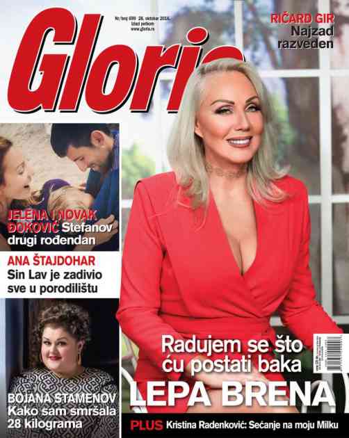 Lepa Brena ekskluzivno za magazin Gloria: Radujem se što ću postati baka!