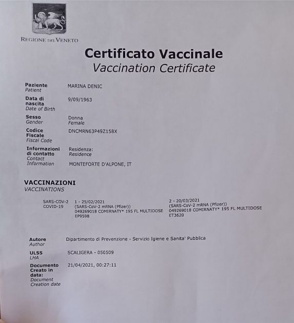Leskovačka policija ne priznaje “italijanski Fajzer”: Strpali vakcinisanog čoveka u karantin