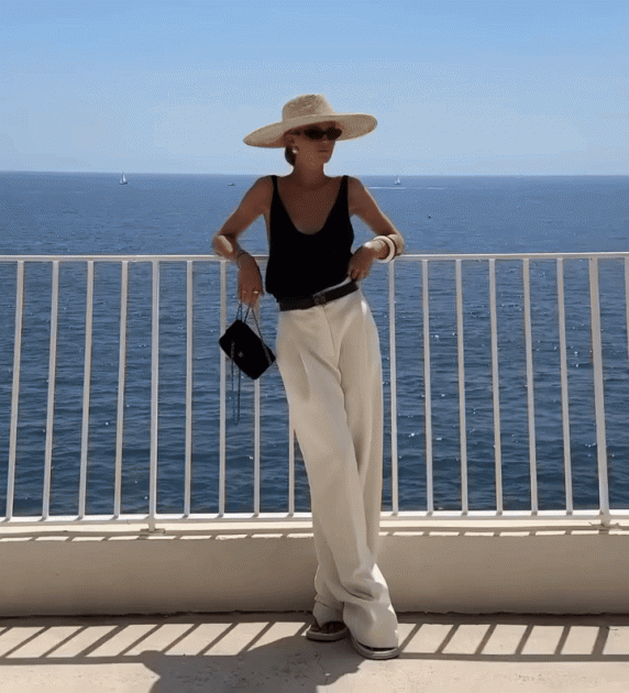 Letnji top trend: Crno-beli outfiti (L&Z edition)