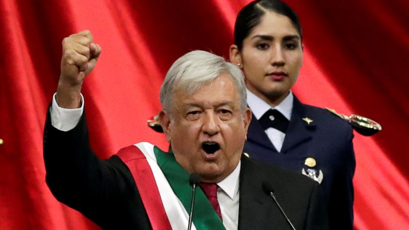 Levičarski predsednik Meksika položio zakletvu