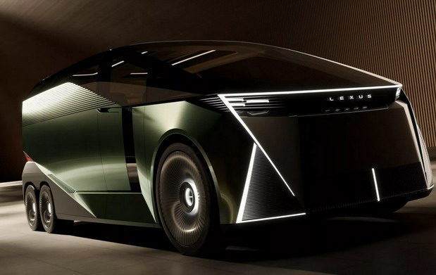 Lexus LS Concept sa šest točkova