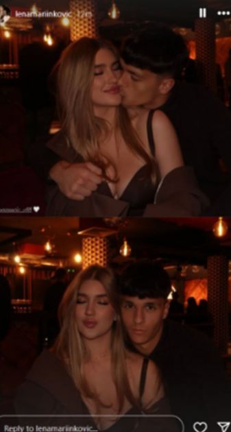 Ljubav sa fudbalerom Partizana cveta: Ćerka Goce Tržan otkrila delić intime FOTO