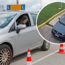 Ljudi u neverici zbog snimka sa vozačkog ispita: Tokom polaganja napravila katastrofu na poligonu (VIDEO)