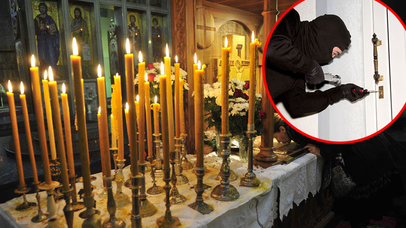 Lopovi obili pet pravoslavnih hramova u Hrvatskoj i ukrali novac!