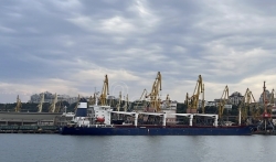 Loše vreme na Crnom moru usporava prvu ukrajinsku pošiljku žita
