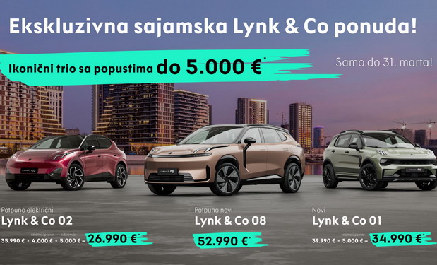 Lynk & Co sajamska ponuda