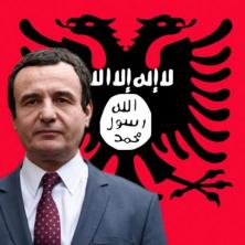 MALA STRANKA SA VELIKIM KOMPLEKSIMA Kurti ponovo pravi gluposti sa zastavom velike Albanije na oči Eskobara