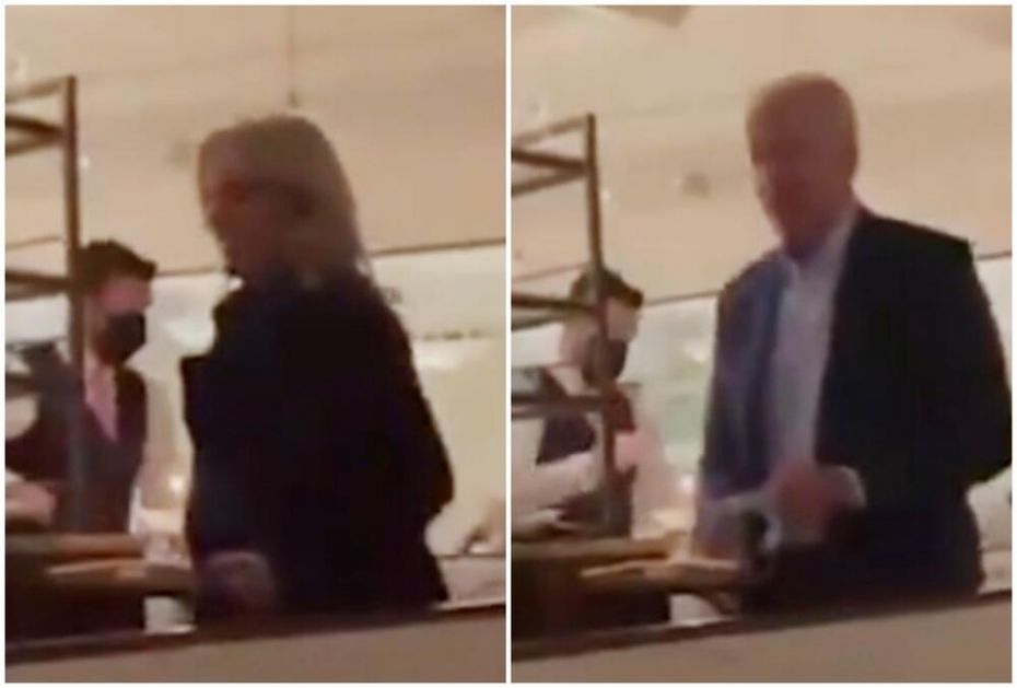 MASKE OBAVEZNE ZA SVE SEM ZA BAJDENOVE: Snimak iz restorana u Vašingtonu pokazuje nemar predsednika SAD VIDEO