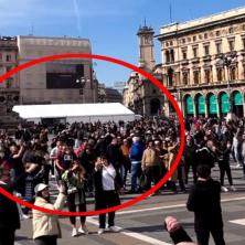 MILANO SE ORI OD GROBARA: Idu ulicama i skandiraju SAMO JEDNO (VIDEO)