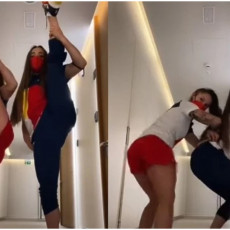 MILION PREGLEDA NA TIKTOKU: Španske gimnastičarke zavodljivim plesom iz Olimpijskog sela zapalile internet (VIDEO)