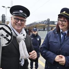MINISTAR VESIĆ: Srećan dan železničara i 139. rođendan srpske železnice
