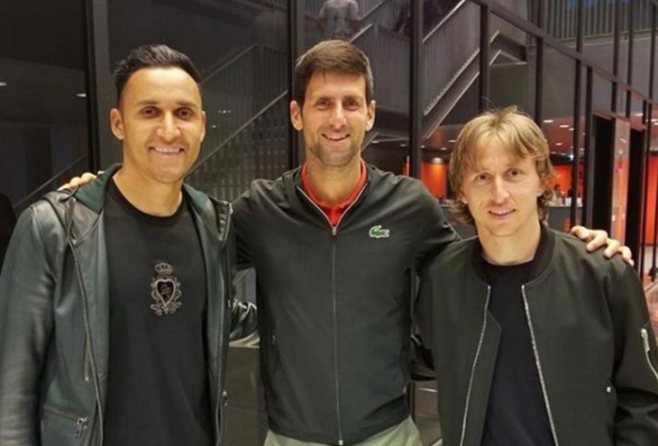 MNOGO SKUPA FOTOGRAFIJA: Najbolji teniser sveta i najbolji fudbaler planete zajedno, Novak Đoković i Luka Modrić se družili u Madridu