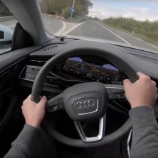 MOĆNA MAŠINA: Ovako izgleda Audi Q8 iz ugla vozača! (VIDEO)