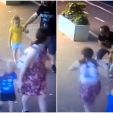 UZNEMIRUJUĆI VIDEO: Žena nožem izbola dete (3) a zatim napala drugo dete, roditelji ih jedva spasili!