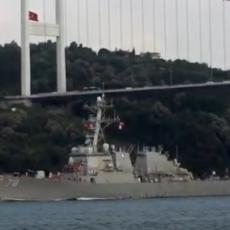 MOSKVA PAŽLJIVO PRATI SITUACIJU: Ruska flota prati američki razarač koji je ušao u Crno more
