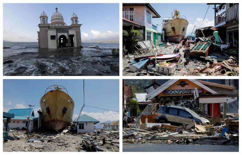 MRTVIH SVE VIŠE, INDONEZIJA KAO VELIKO GROBLJE : Cunami pokosio 1.347 ljudi, ali broj žrtava nije konačan! Ekipe ne prestaju da izvlače stradale iz ruševina! (FOTO)