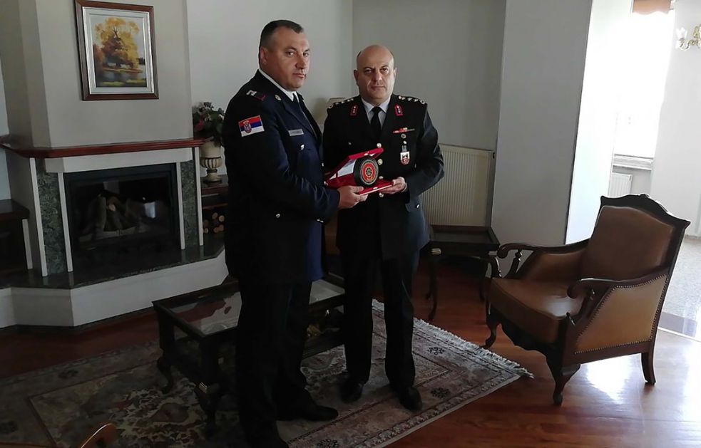 MUP: Komandant žandarmerije u poseti žandarmeriji Turske