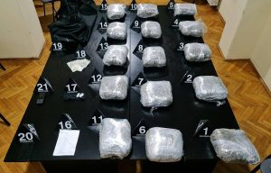 MUP: Policija u Vršcu zaplenila 16 kilograma marihuane