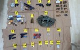 MUP hapsi: Oduzeta bomba, dva pištolja, puška i 610 raznih metaka