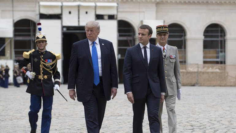 Macron i Trump o Pariškom sporazumu i Siriji