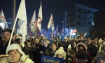 Mađari protestuju pred televizijom