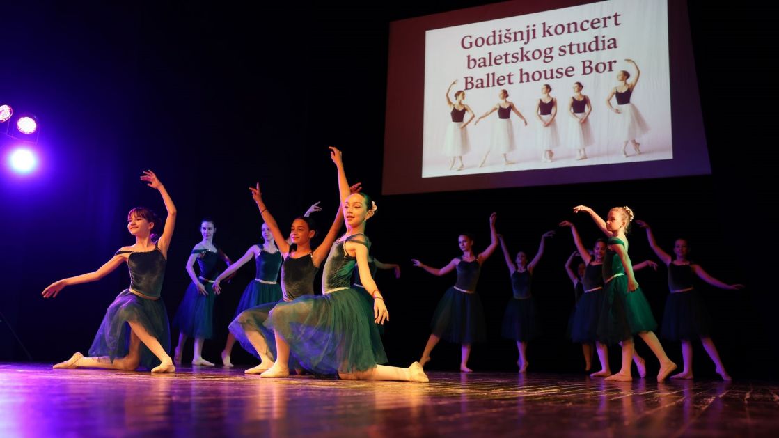 Magija baleta u Boru: Održan godišnji koncert baletskog studija „Ballet House” [FOTO]