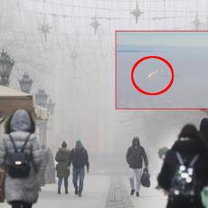 Magla ili zagađenje? Pogledajte kako je juče izgledalo NEBO IZNAD BEOGRADA! (FOTO)