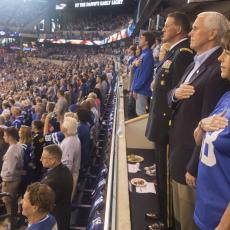 Majkl Pens napustio utakmicu zbog nepoštovanja himne:  Naši vojnici, zastava i himna zaslužuju poštovanje (FOTO)