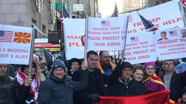 Makedonci u Njujorku traže podršku Trampa protiv Sorosa