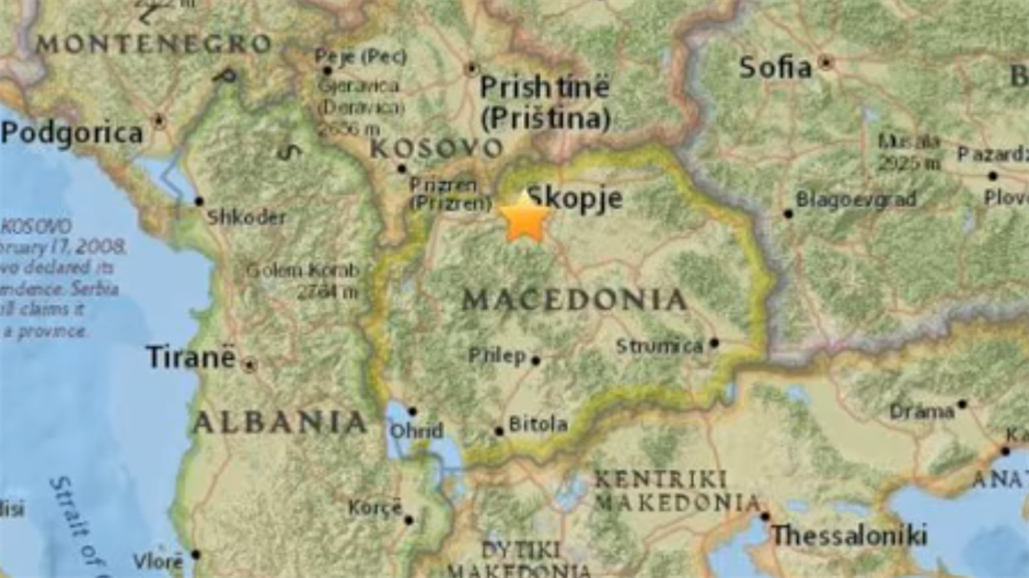Makedonci u panici: Za dva dana šest zemljotresa