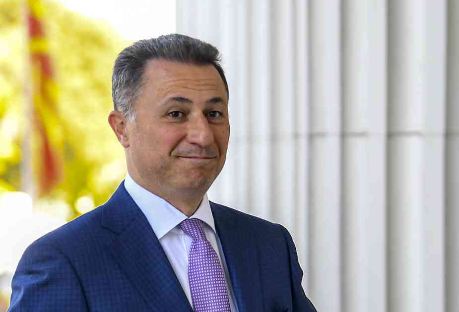 Gruevski potvrdio da mu je Mađarska odobrila azil