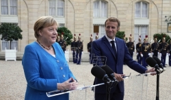 Makron primio Angelu Merkel u oproštajnu posetu Francuskoj