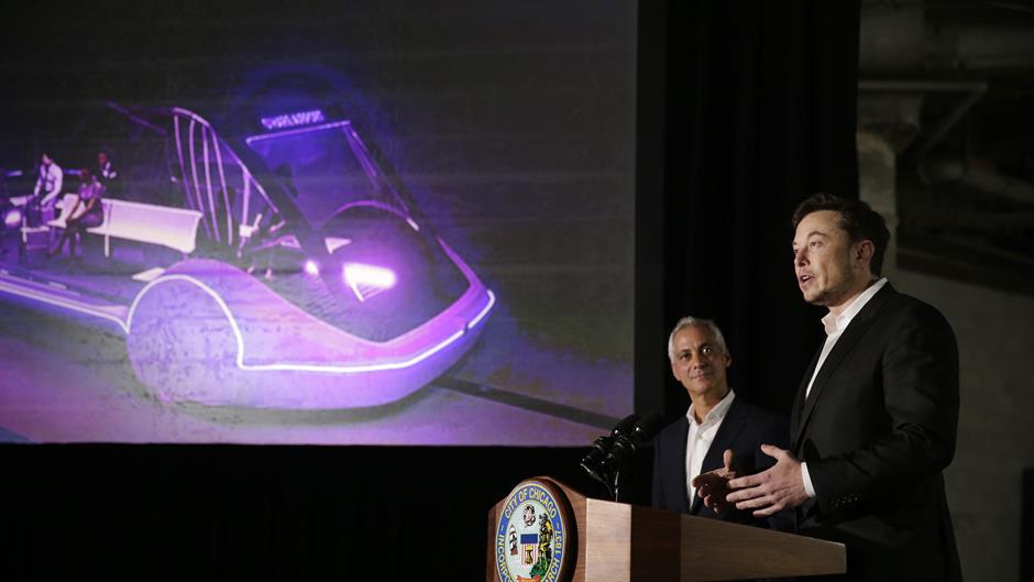 Maks gradi podzemni brzi sistem električnih vozila u Čikagu