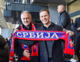 Mali podržao reprezentaciju: Danas smo zajedno navijali za Srbiju FOTO