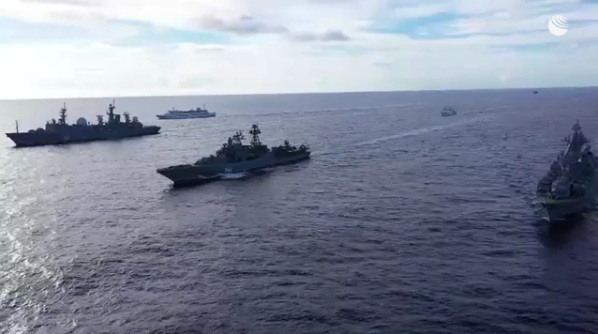 Manevri ruske mornarice u Tihom okeanu