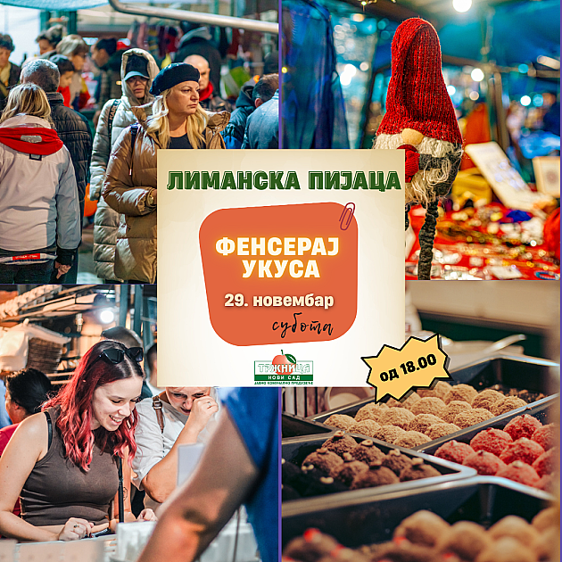 Manifestacija „Fenseraj ukusa” sutra na Limanskoj pijaci