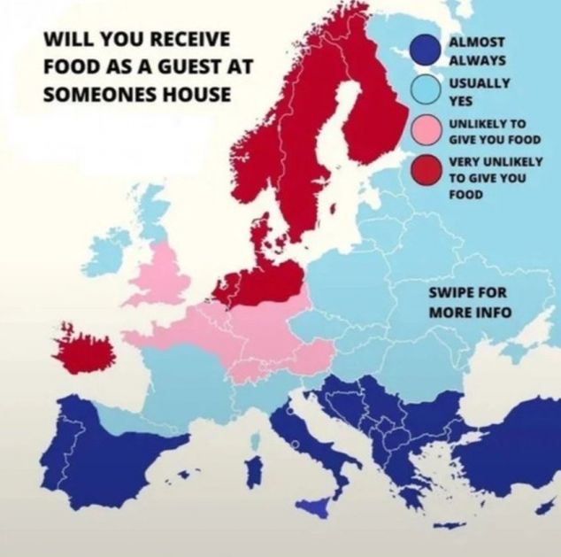 Mapa najgostoljubivijih evropskih zemalja, ima li nas na njoj?